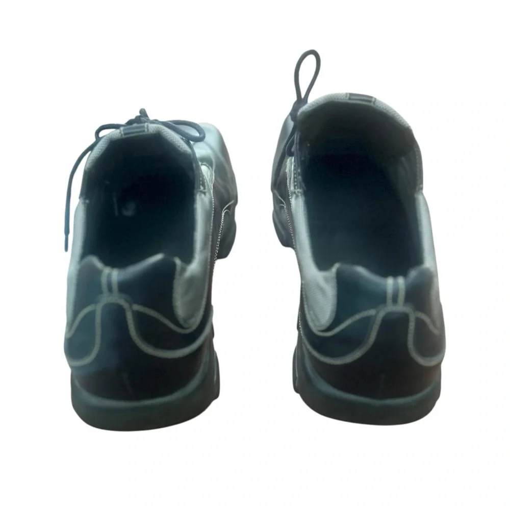 Donald J Pliner‎ Acton 120 Chunky Sole Leather Sneakers 11.5M Italy